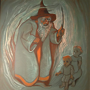 Josef Fruth - Zauberer mit zwei Kindern