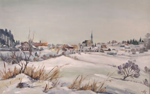 Johann Turek - Freyung im Winter