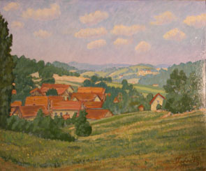 E. Horváth - Landschaft bei Koeppenreut