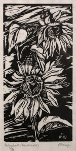 Hubert Franz - Welkende Sonnenblumen