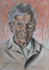Horst Dieter Geyer - Portrait Rektor Sewald